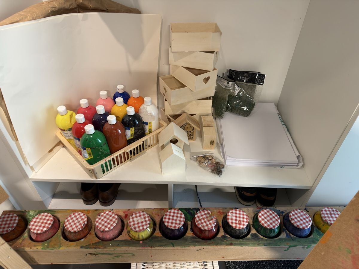 Kit bricolage: Mal Artikel Bastel Artikel – Usato da Mellingen venduto da LKI 1