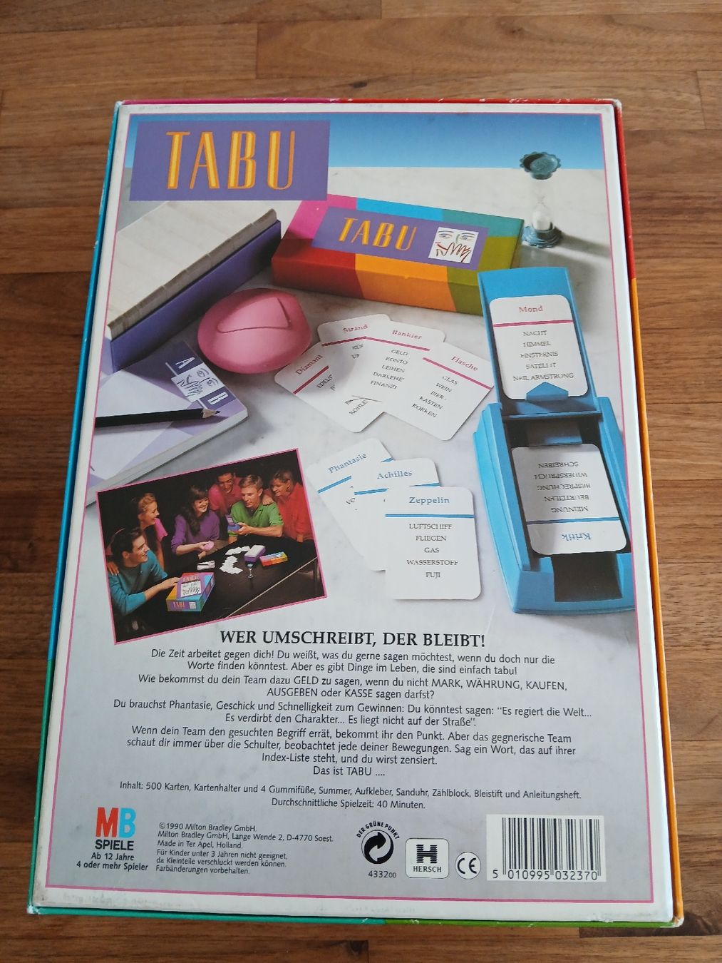 Giochi: Tabu Original 1991  – Usato da Bäch SZ venduto da Retroandy 2