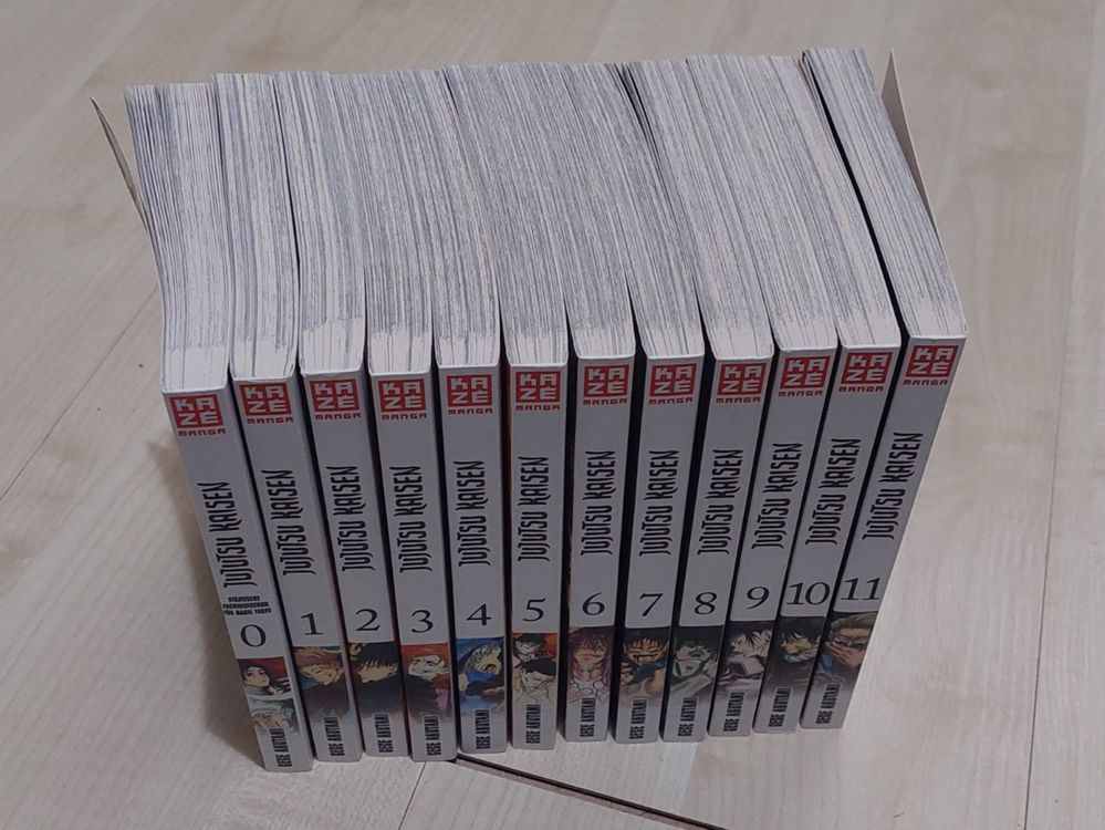Fumetti: *** «Jujutsu Kaisen» Manga 0-11 Deutsch – Usato da Balsthal venduto da Kirjava 1