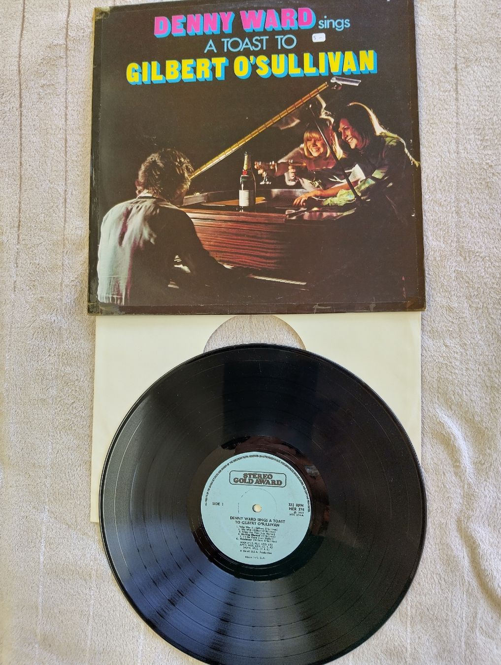 Dischi in vinile: Vinyle Denny Ward chante Gilbert O'Sullivan, – Usato da Reconvilier venduto da mpa_7b2k