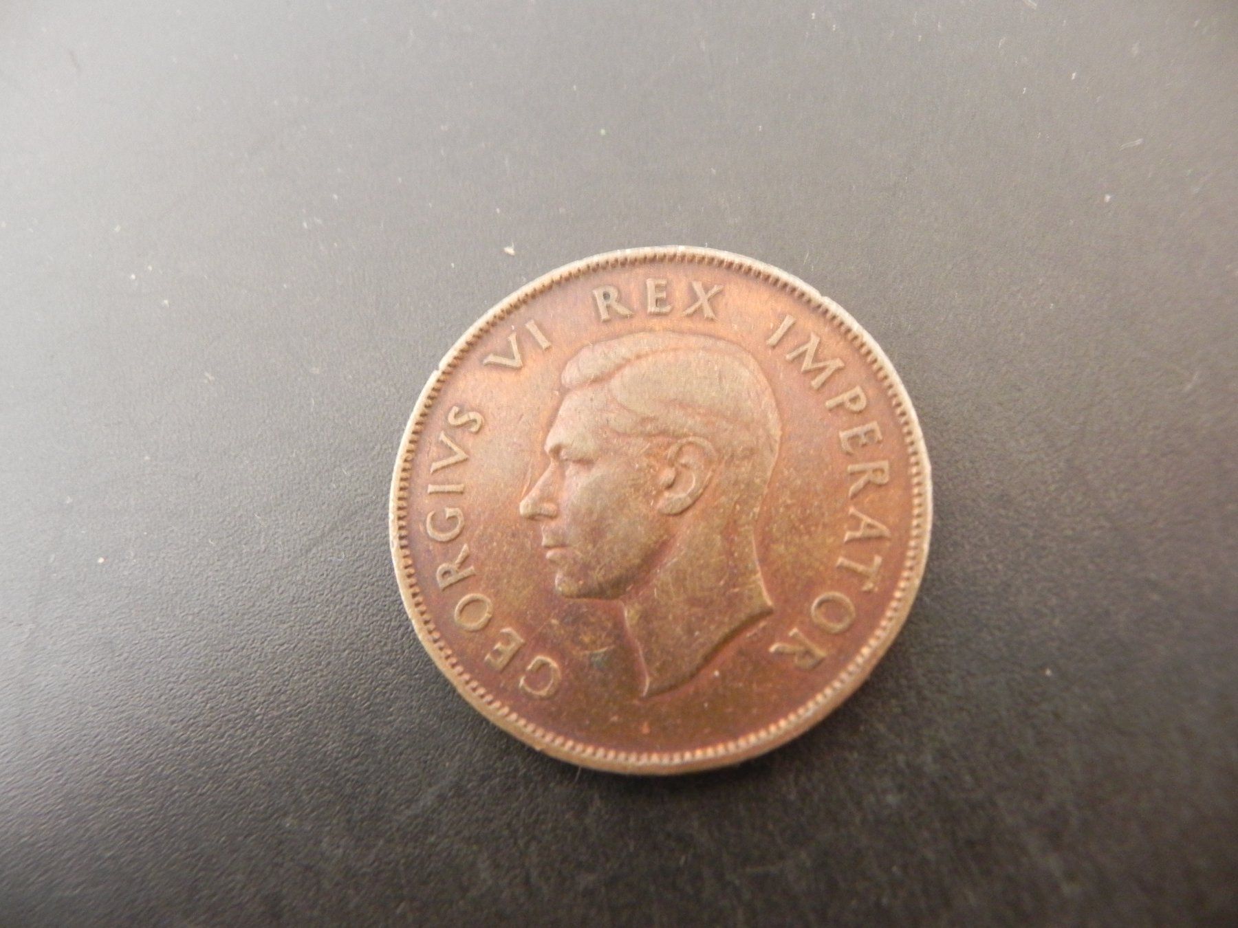 Tutti le monete: Südafrika 1 Penny 1945 – Usato da Biel/Bienne venduto da Gogolozi 1
