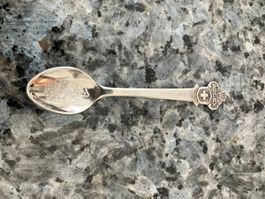 Löffel Lucerne Bucherer Rolex Löwe Silber Zustand Gut