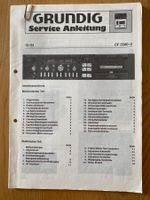 Service Manual GRUNDID Cassetten Deck CF-5500