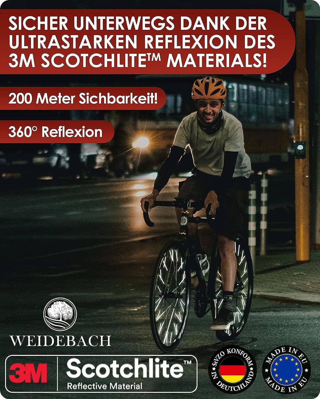 Ersatzteile: 72 Speichenreflektoren Fahrrad – Neu und originalverpackt aus Nuglar von SaleRitter 2