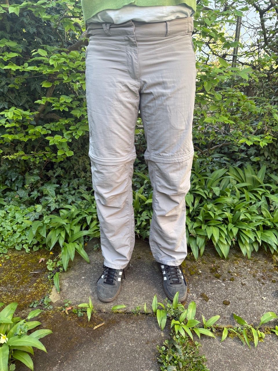 Decathlon Pantaloni: Quechua Zip-Off Hose, Grau, Grösse 36 – Usato da Bern venduto da loewe1972 3