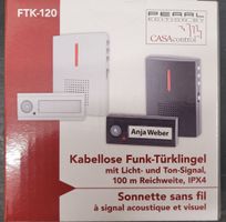 CasaControl Funk-Türklingel FTK-120, 7 Sets