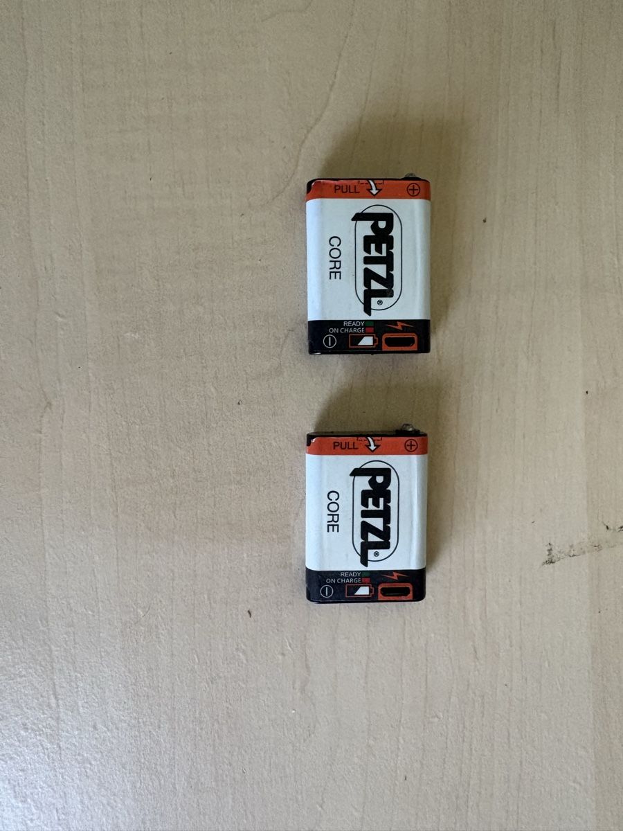 Petzl Akkus: Petzl Core Akku packs 2stk. – Gebraucht aus Oberburg von HighMe