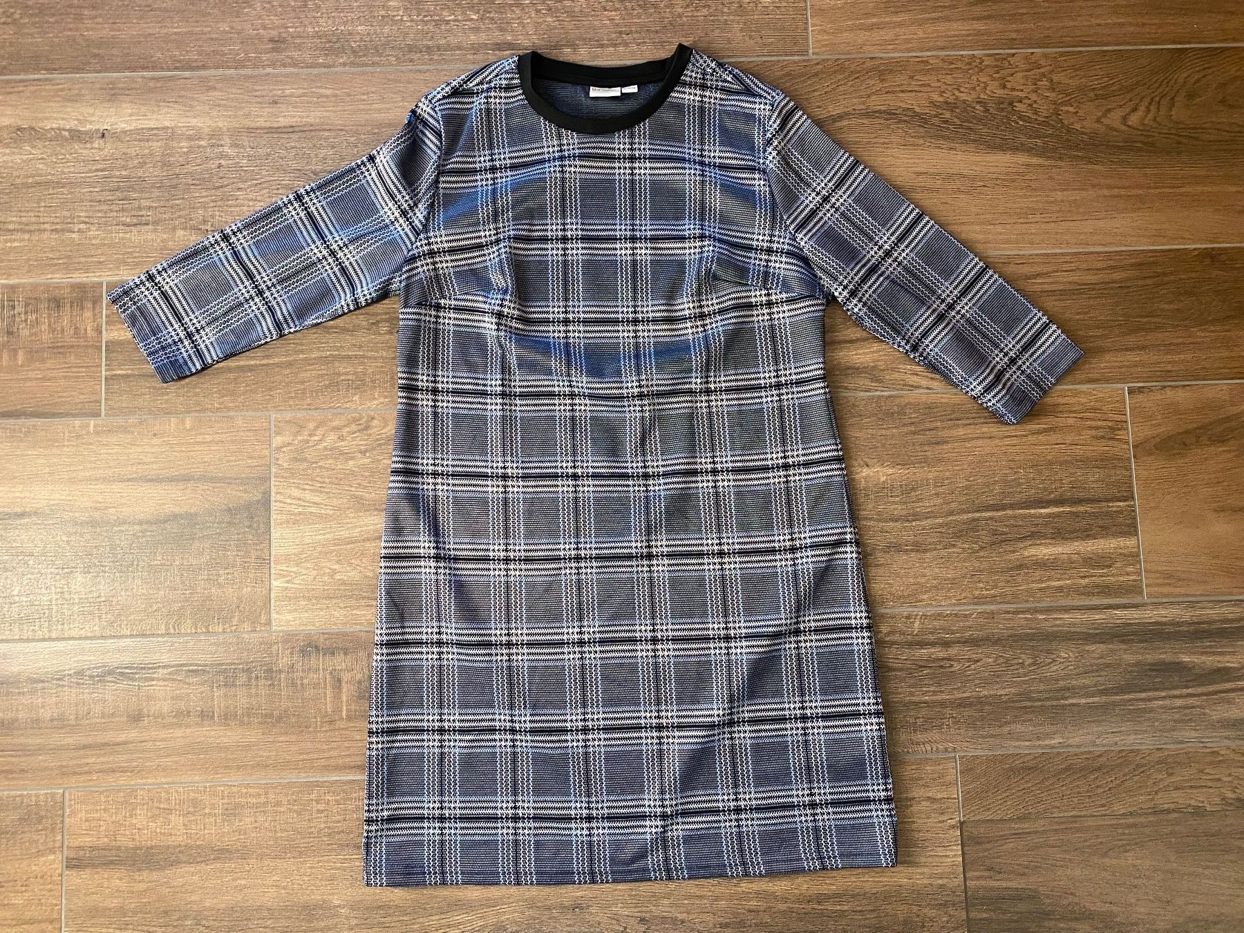 Vestiti: Blue Motion Kleid kariert blau Gr. L / 44 - 46 – Usato da Pratteln venduto da a23_j2gs