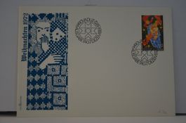 Fürstentum Liechtenstein FDC FL 07.12.1972 Vaduz