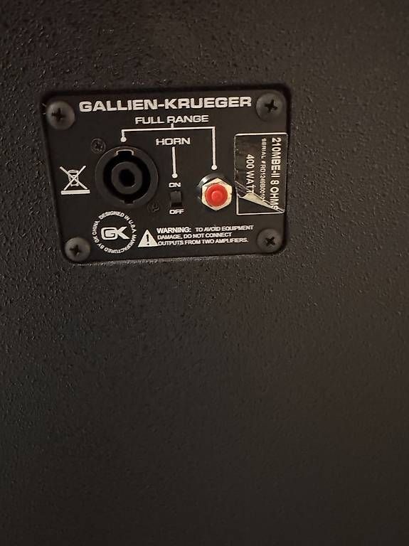 Amplificatori: Gallien Krueger MBE ll 2x10 400W – Usato da Grasswil venduto da die_krz7 1