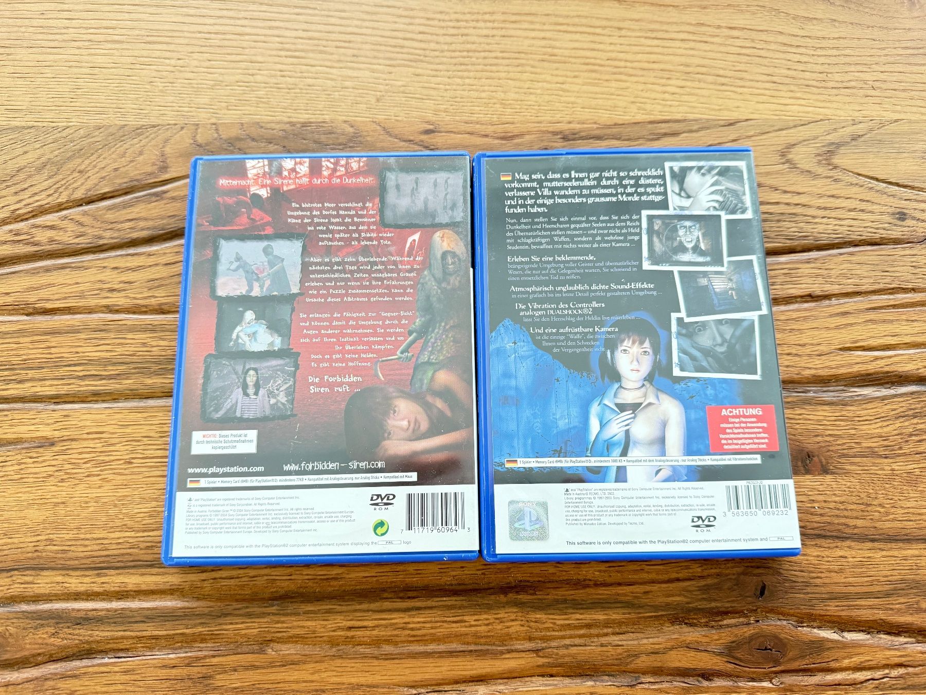 Sony Spiele: PS2: Forbidden Siren + Project Zero – Gebraucht aus Wollerau von qua_hw62 2