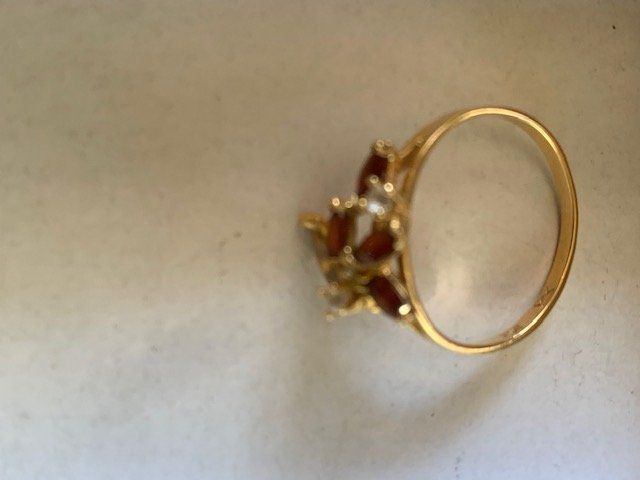 Jolie Bague En Argent – Taille 54, Look Intemporel, D’occasion