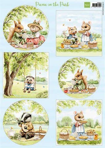 Kit bricolage: Schnittbogen Picknick – Nuovo (secondo la descrizione) da Schlatt TG venduto da kreativ-atelier