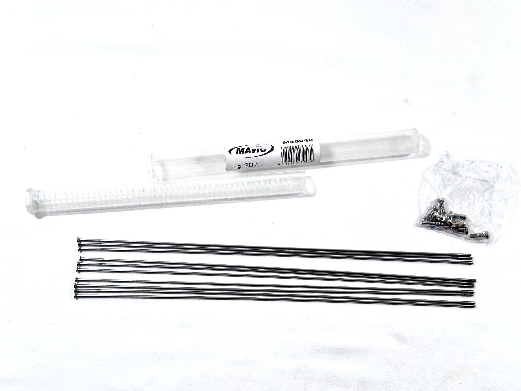 Mavic Pezzi di ricambio: NOS Silver Mavic #M40042 Round Straight-Pull Spoke In 287mm – Nuovo (secondo la descrizione) da Luzern venduto da bikeandbeltcom