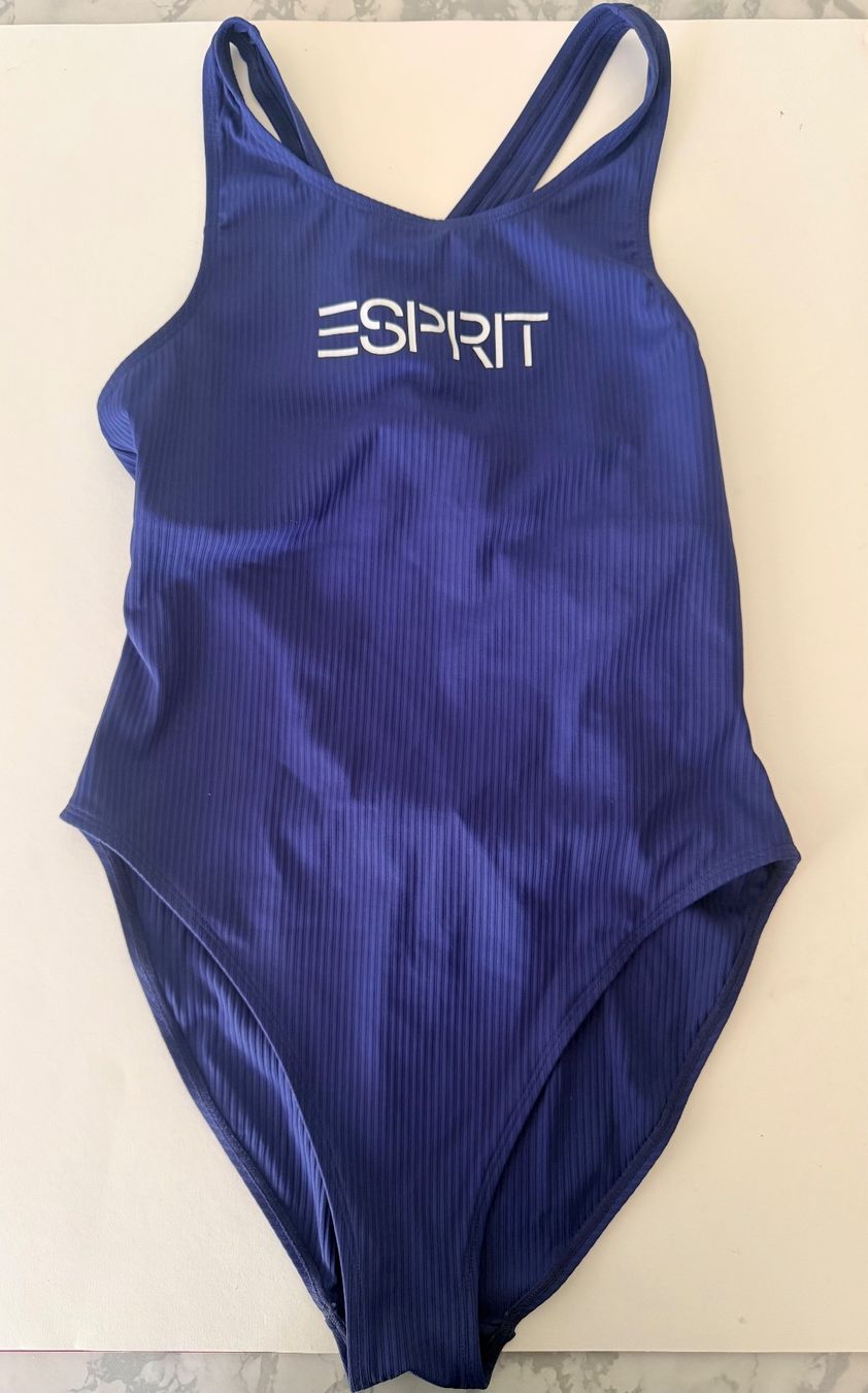 Esprit Costumi da bagno & Bikini: ESPRIT, Badekleid, Grösse 42, Farbe Dunkelblau – Nuovo e nell'imballaggio originale da Rudolfstetten venduto da gst_g7xl 3