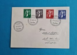 Briefmarken Schweiz 1939