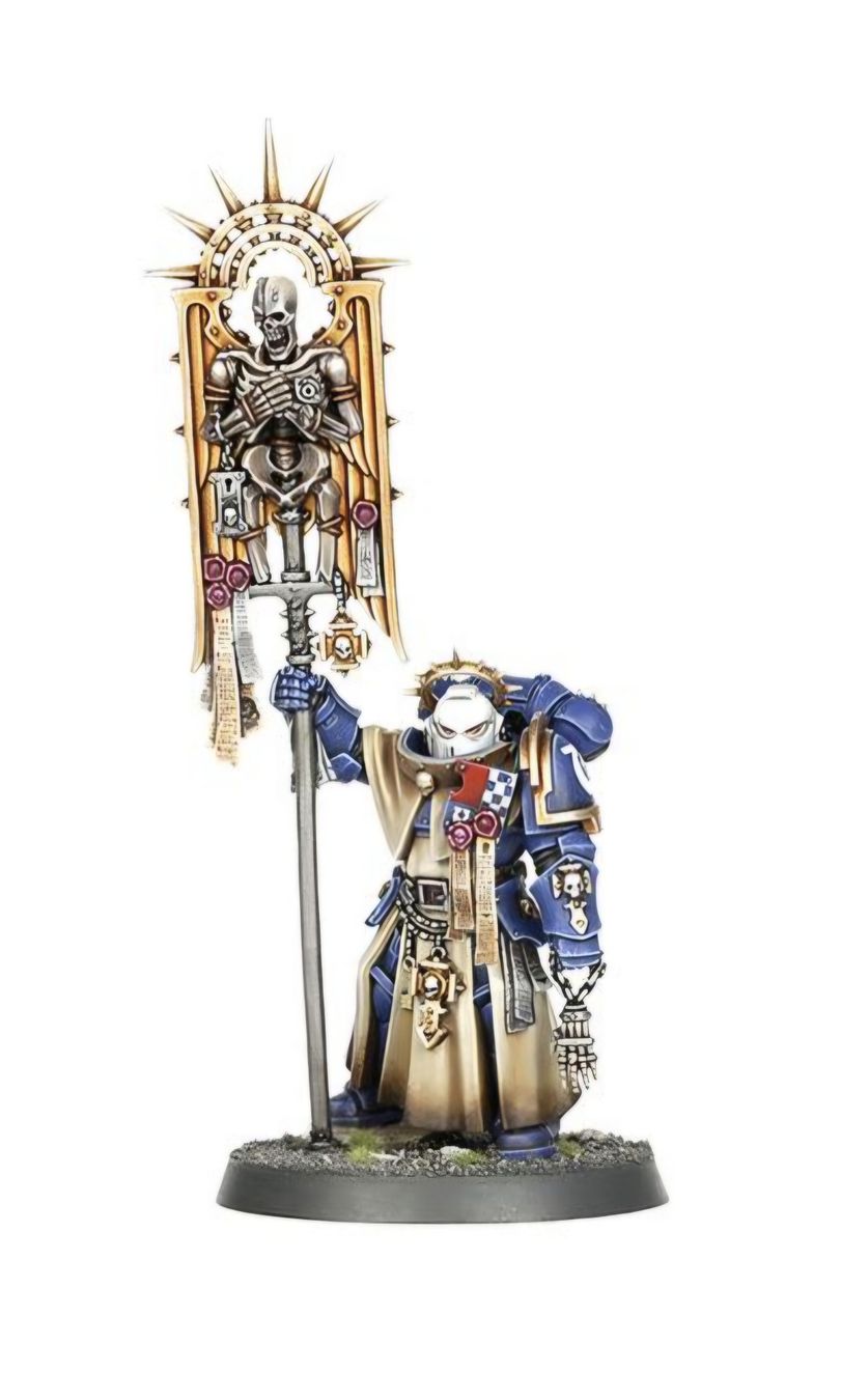 Kit di modellismo & Modellini statici: Space Marines Bladeguard Standartenträger – Nuovo e nell'imballaggio originale da Chur venduto da mountainlover1