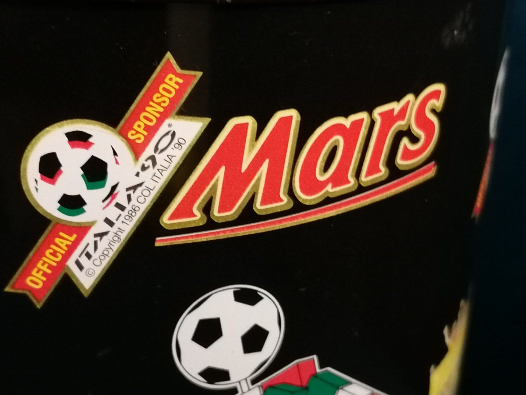 Barattoli: Mars - WM Italia '90 - Blechdose – Usato da Basel venduto da vintagecollector 5