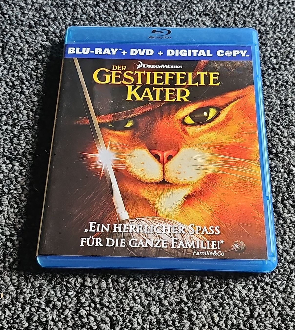 Tutti i DVDs: Der gestiefelte Kater Blu-ray – Usato da Ruswil venduto da jan_bxl5