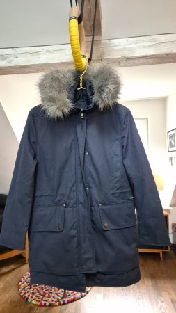 Blue coat from Parka London