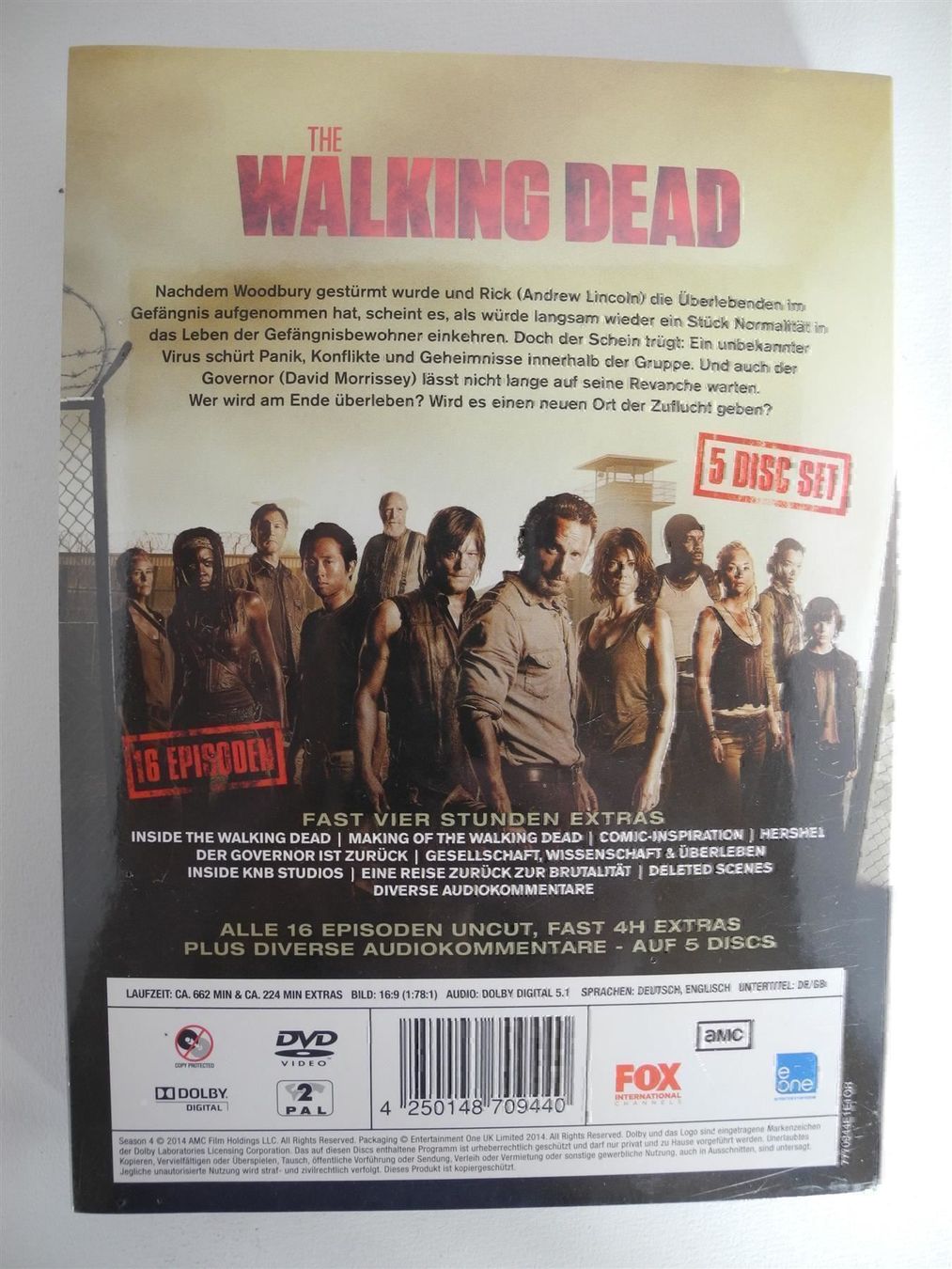 Tutti i DVDs: DVD The walking Dead, Staffel 4, Nr. 580 – Nuovo e nell'imballaggio originale da Kottwil venduto da Crazyrolf 1