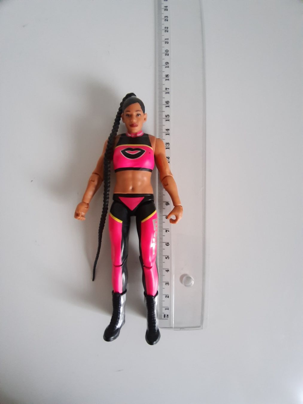 WWE Statuette: WWE Action Figure Basic - Bianca Belair – Usato da Buchs SG venduto da Bray_Law 5