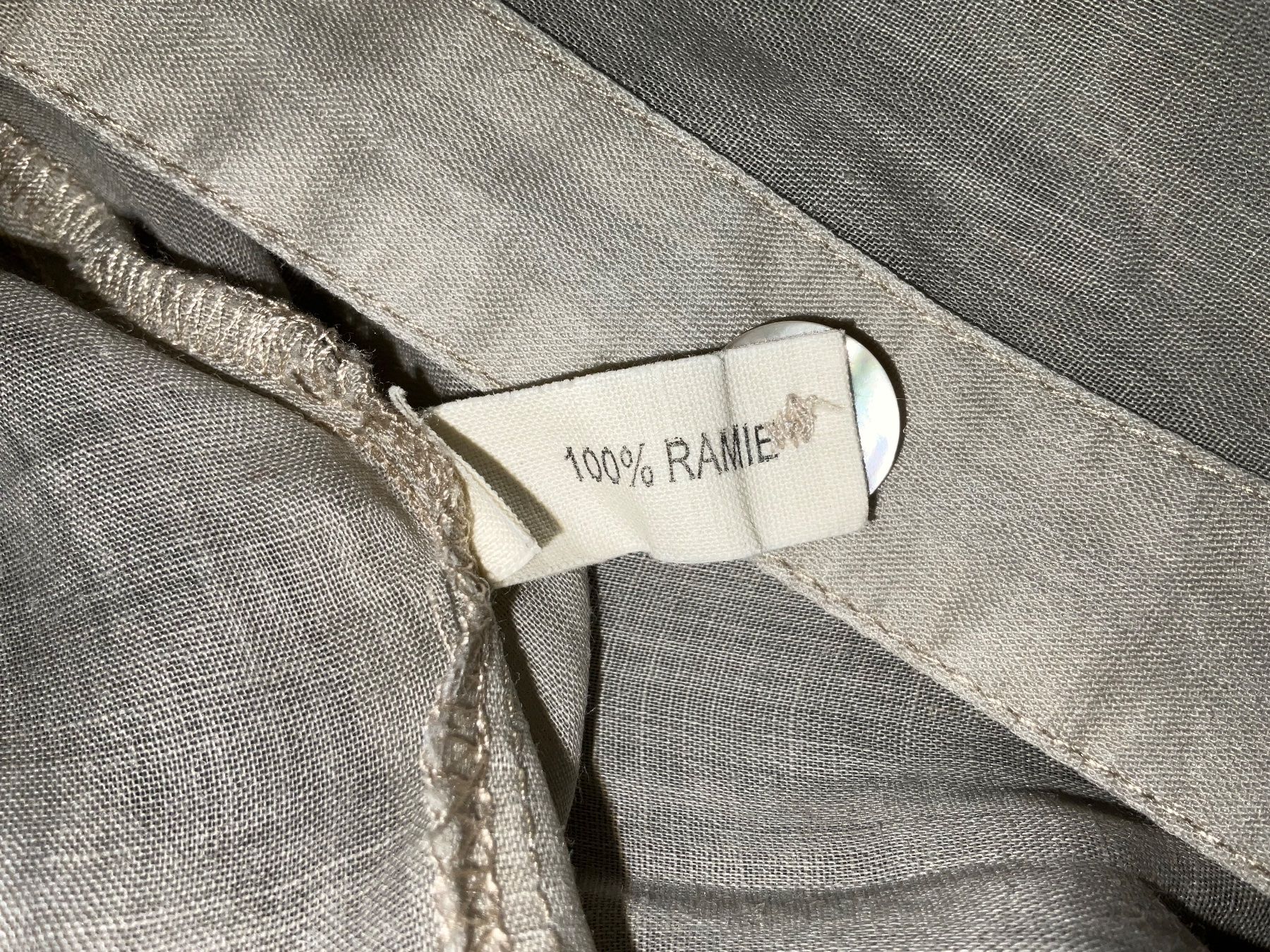 Camicette: Bluse Marlies  Mithöfer  100% Ramie Gr. 42 – Usato da Muri b. Bern venduto da SmuriS 5