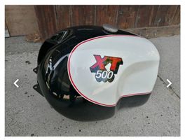 Yamaha XT 500 Reinschlüssel Tank Alu