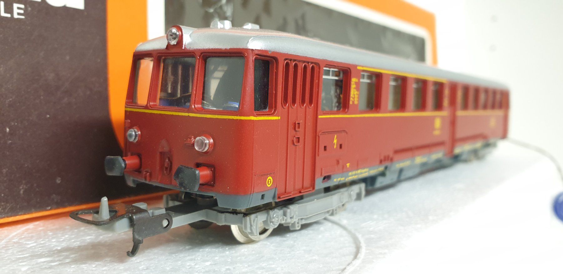 Lima Modellini di ferrovie: Lima Triebwagen DB 8037 L  H0/DC – Nuovo (secondo la descrizione) da Neuenhof venduto da ludovicco 4