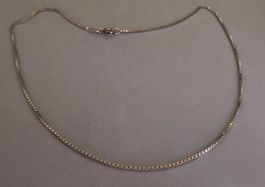 Halskette Venezianer Muster, 925 Silber