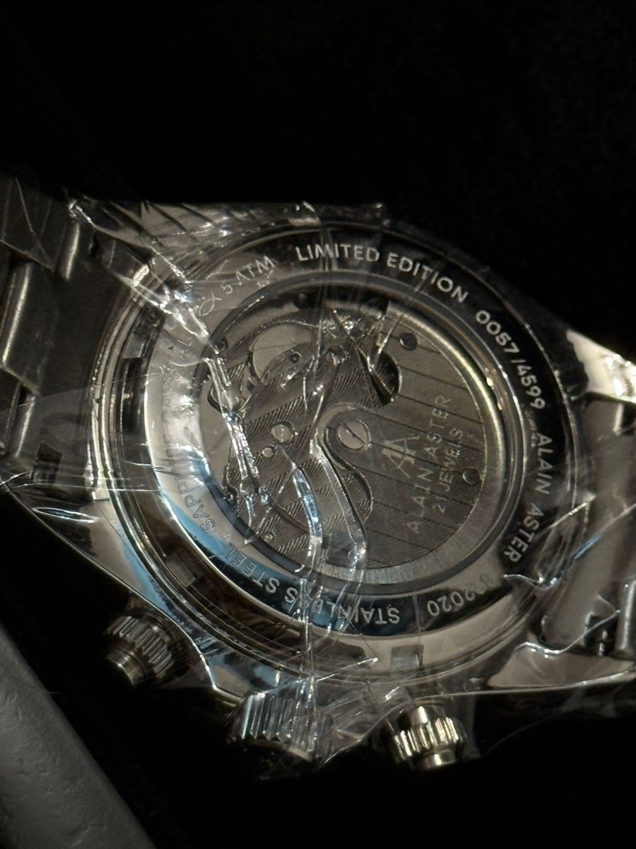 Orologi: Orologio Alain Aster Automatico, edizione limitata – Nuovo e nell'imballaggio originale da Chiasso venduto da ton_dsw2 5