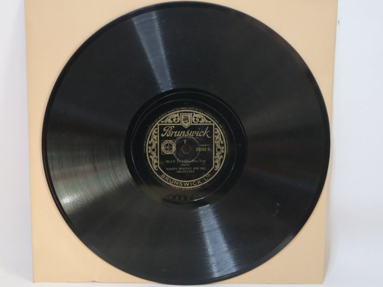 Schallplatten: Schellack Woody Herman Blue Flame Schellackplatte – Gebraucht aus Eschenbach SG von Astalavista 1