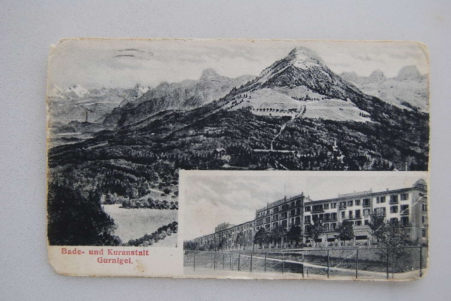 Cartoline postali: AK Bade- und Kuranstalt Gurnigel 1906 – Usato da Rüfenacht BE venduto da Toro06