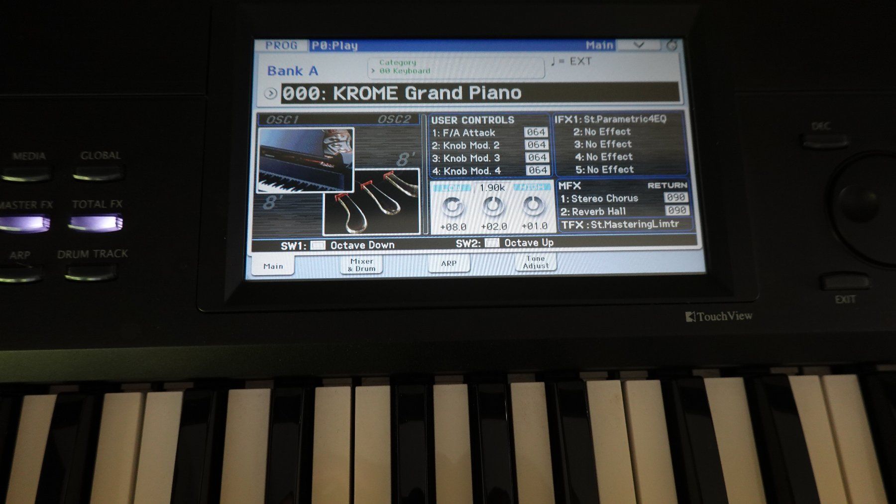 Strumenti musicali: Korg Krome 73 Synthesizer – Usato da Allschwil venduto da pea_lq87 3