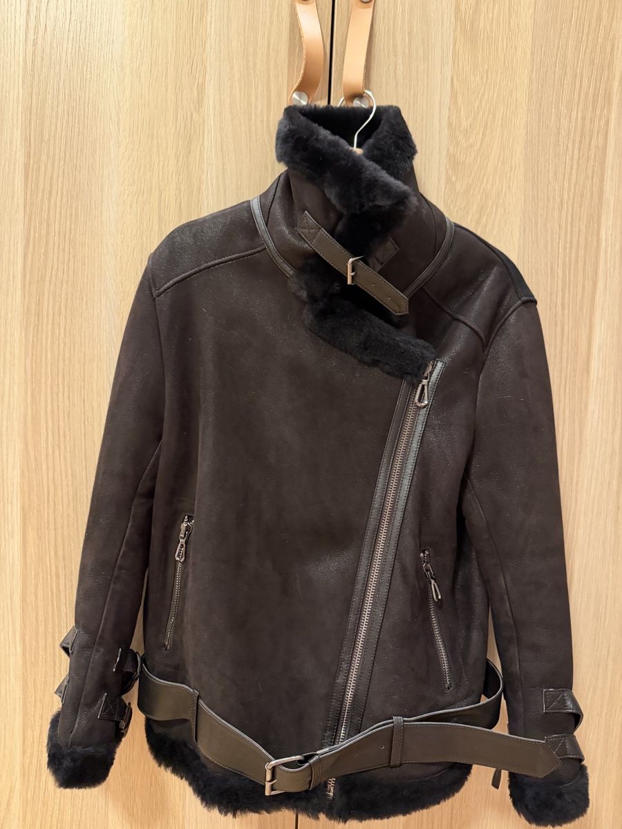 Jacken: Leather jacket brown s size – Gebraucht aus Horgen von Elizhadz 3