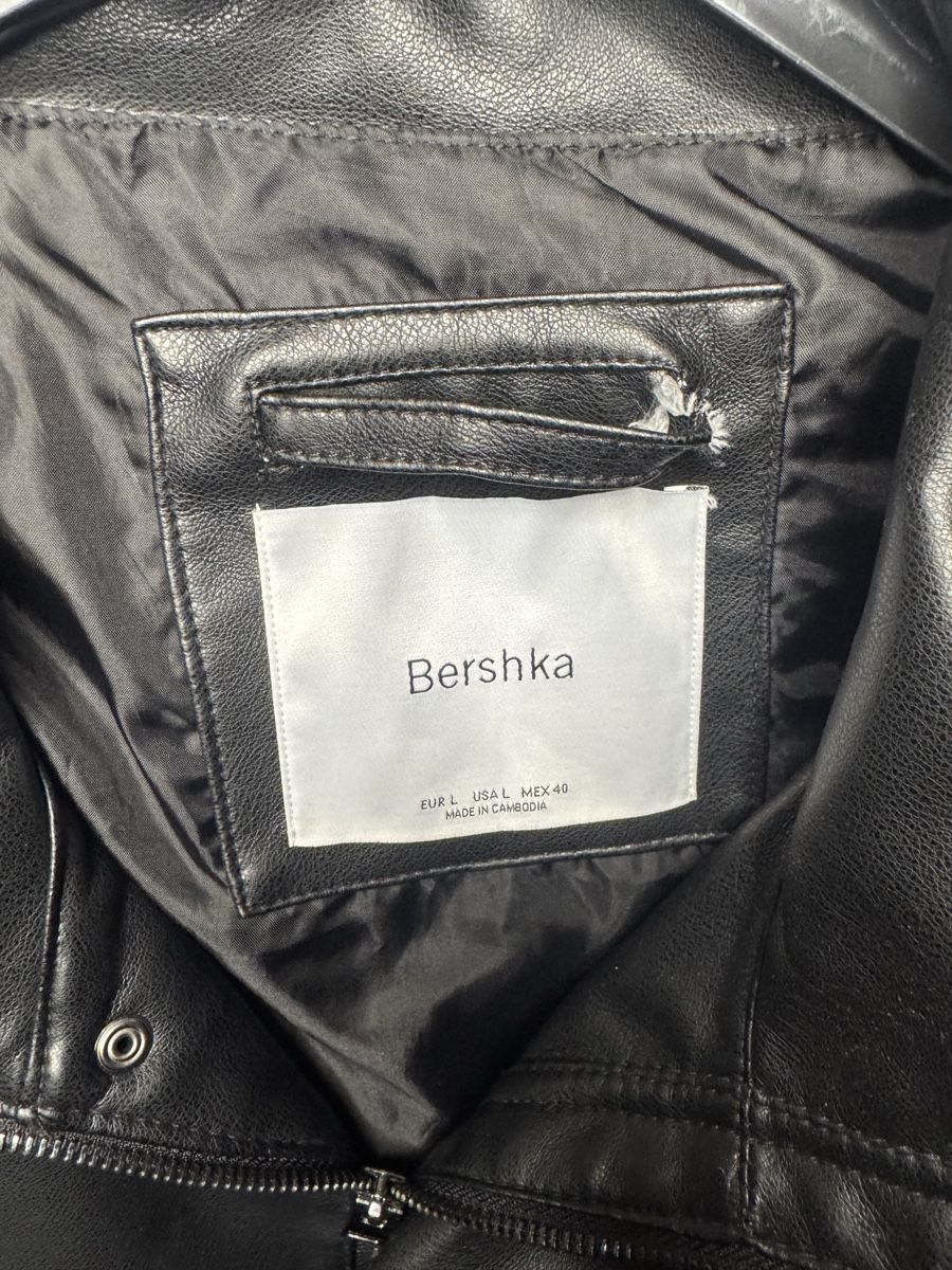 Bershka Giacche: Bershka Lederjacke Schwarz Größe L Biker Style – Usato da Niederrohrdorf venduto da Joel.S01 2