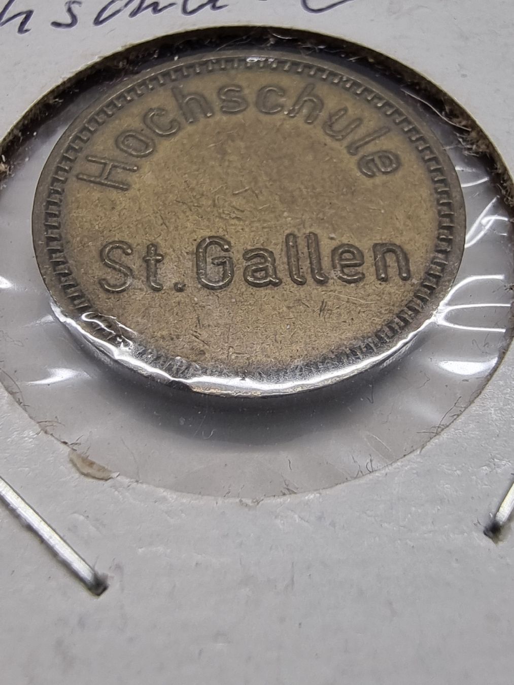 Alle Münzen: Alte Marke Hochschule St. Gallen – Neu (gemäss Beschreibung) aus Neuenhof von tap_mxt6 3