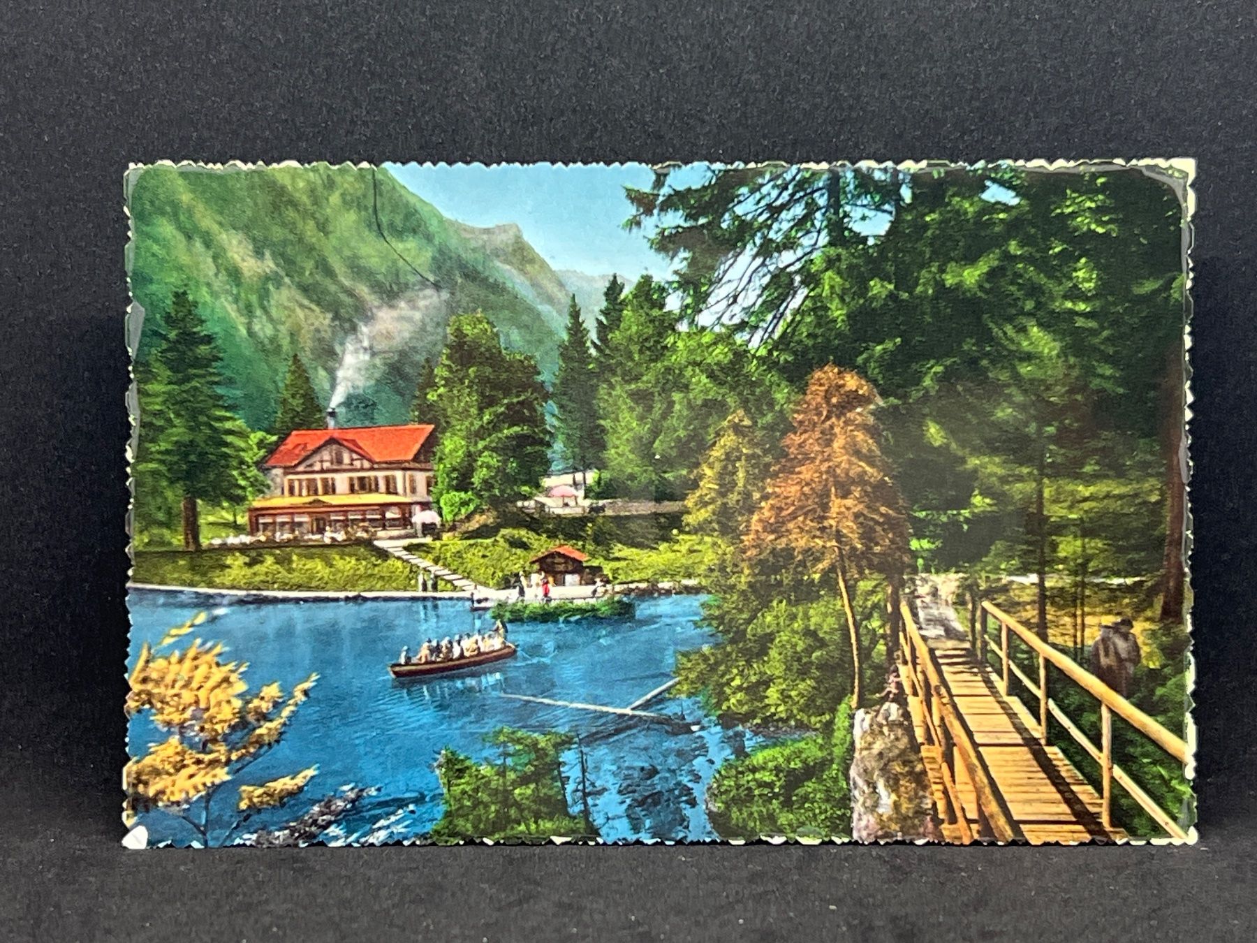 Ansichtskarten: Blausee – Gebraucht aus Widnau von Brusi9