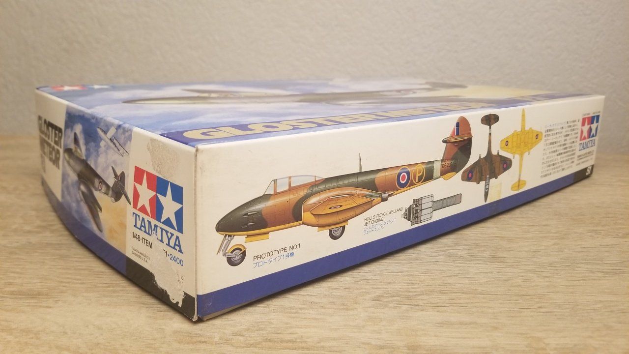 Tamiya Modellbausätze & Standmodelle: Tamiya 61051 Gloster Meteor F.1 – Neu und originalverpackt aus Schwadernau von Blueray 1