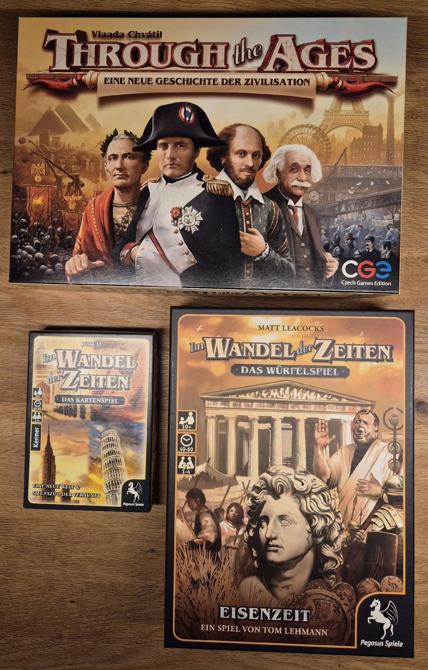 Giochi: Im Wandel der Zeiten Spiele Bundle / Through the Ages Bundle – Usato da Altstätten SG venduto da bluedine 1