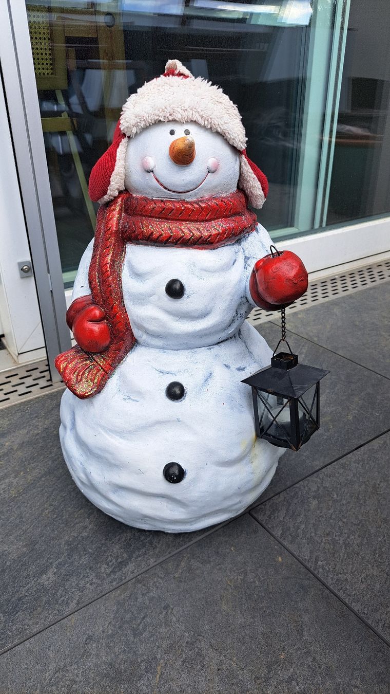 Statuette: Deko-Schneemann 55 cm hoch – Usato da Männedorf venduto da Heni68 4