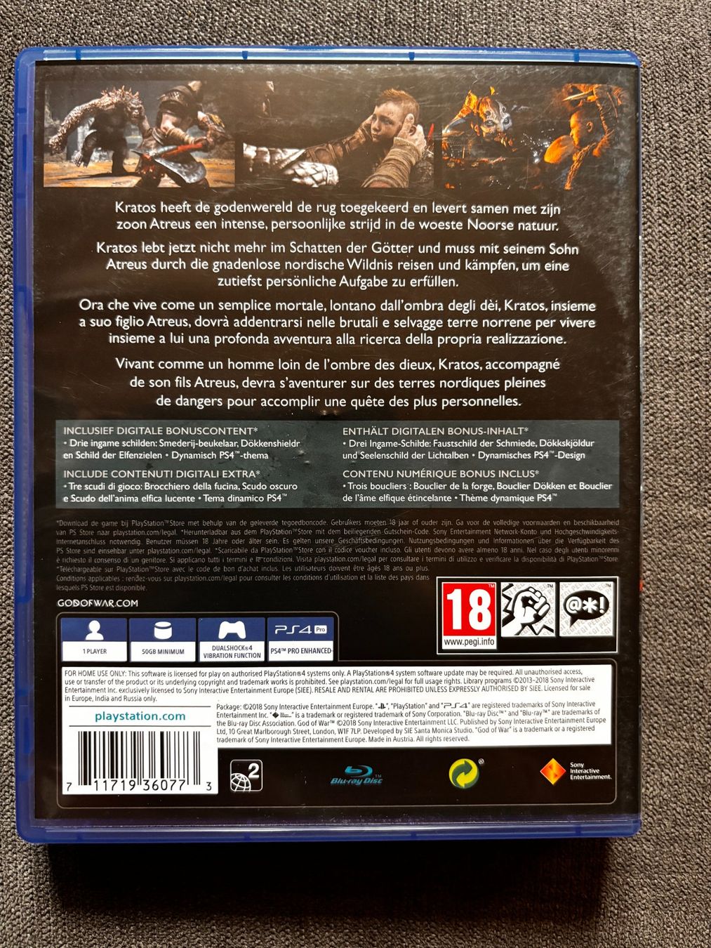 Jeux: PS4 Killzone God of War – Neuf (Voir description) à St. Niklaus VS par np8_lsg2 2