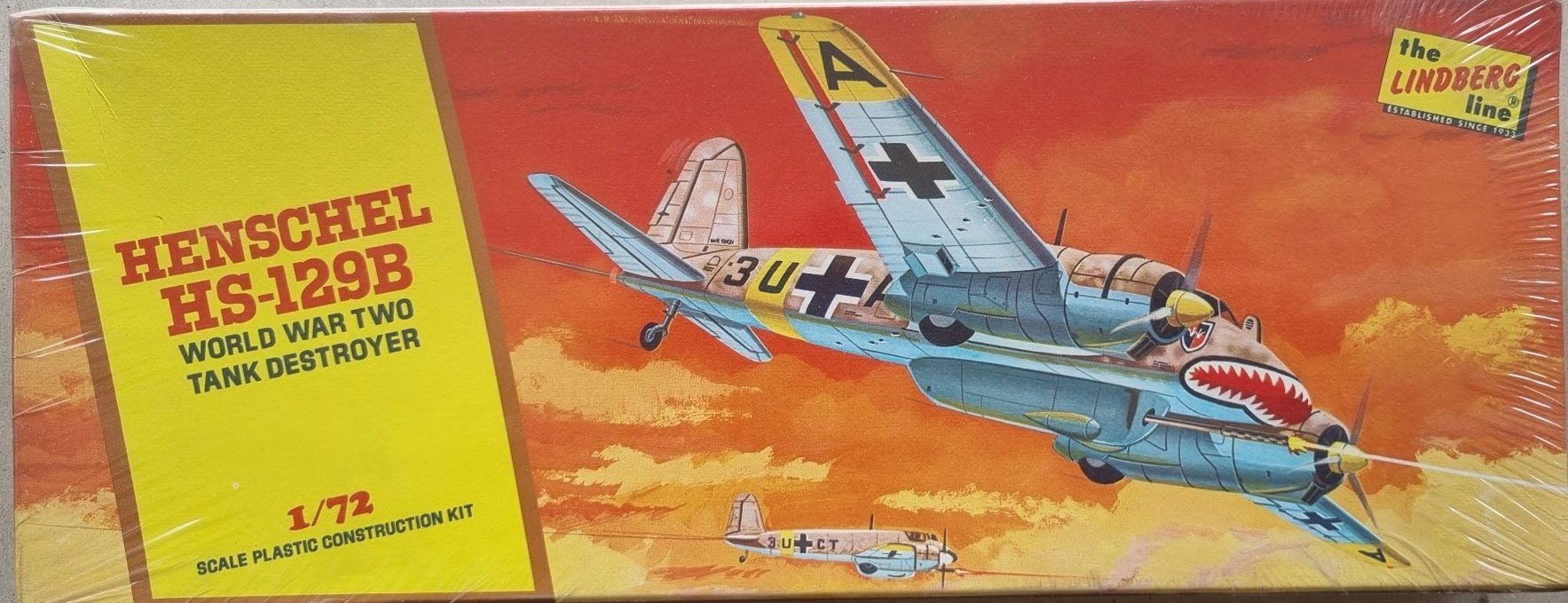 Modellbausätze & Standmodelle: 1/72 Linberg Hs 129B (474) – Gebraucht aus Grand-Lancy von LFW