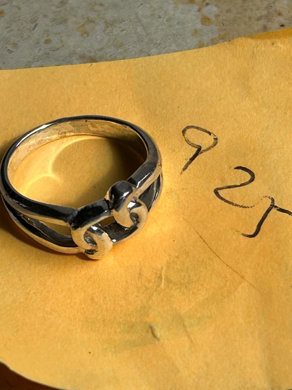 Ringe: Silberring Knotenring Keltisch (Grösse 51) – Gebraucht aus Dittingen von Bijoubelle 5