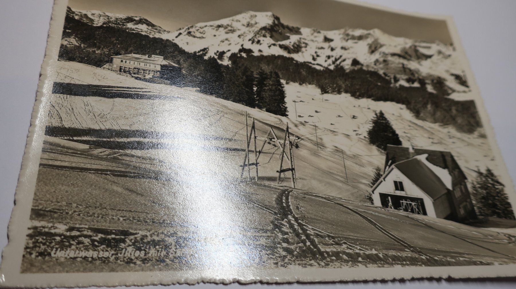 Cartoline postali: Unterwasser Iltios mit skilift – Usato da Cormoret venduto da Pascalll2001 2