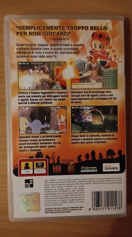Spiele: Gurumin: A Monstrous Adventure EU PSP – Gebraucht aus Basel von Shinylobus 1