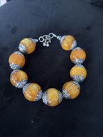 Bernstein - Silber Armband