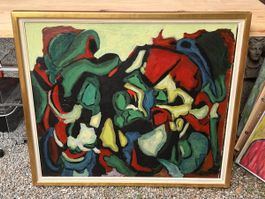Gemälde abstrakte ,signiert (22)