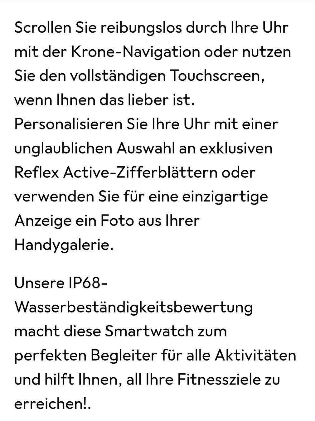 Smartwatch: Reflex Active Series 40 Smartwatch - Grün – Usato da Leuk-Stadt venduto da See_Lin 9