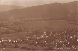 Souvenir de COURTETELLE 1910 vue generale